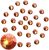 Jollin Glue Fix Crystal Flatback Rhinestones Glass Diamantes Gems para Nail Art Crafts Decoraciones Apparel Zapatos (ss3 2880pcs, Amber)