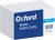 Tarjetas de índice con rayas Oxford, 3″ x 5″, blanco, paquete de 300 (10022)