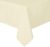 Sancua Mantel cuadrado – 54 x 54 pulgadas – Mantel de poliéster lavable resistente a las manchas y arrugas, cubierta de mesa de tela decorativa para mesa de comedor, fiestas de buffet y camping, beige