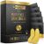 Máscara de ojos de oro de 24 quilates – 20 pares – Tratamientos para ojos hinchados y ojeras – Luzca menos cansado y reduzca las arrugas y las líneas finas debajo de los ojos, revitalice y refresque su piel