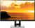 Monitor LED HP VH240a de 23,8 pulgadas Full HD 1080p IPS con parlantes incorporados y montaje VESA, rotación vertical y horizontal, inclinación y puertos HDMI y VGA (1KL30AA) – Negro