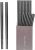 Hiware 10 pares de palillos de fibra de vidrio – palillos reutilizables aptos para lavavajillas, 9 1/2 pulgadas – negro