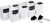 Amazon Basics Binder Clip para papel, grande, 12 clips por caja, paquete de 4