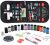 Kit de costura, suministros de costura para bricolaje con accesorios de costura, mini kit de costura portátil para principiantes, viajeros y arreglos de Apparel de emergencia, con estuche de transporte negro premium (negro)