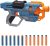 NERF Elite 2.0 Commander RD-6 Blaster, 12 dardos oficiales, tambor giratorio de 6 dardos, rieles tácticos, barril y puntos de fijación de stock