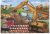 Melissa & Doug Building Site Jumbo Jigsaw Floor Puzzle (48 piezas, 2 x 3 pies de largo)