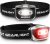 GearLight LED Head Lamp – Paquete de 2 linternas frontales para exteriores con diadema ajustable para adultos y niños – Artículos esenciales para caminatas y campamentos – S500