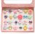 PinkSheep – Anillos de joyería para niña pequeña en caja, ajustables, sin duplicación, anillos de juego y vestir para niñas (24 anillos encantadores)