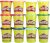 Play-Doh Bulk Winter Colors paquete de 12 compuestos de modelado no tóxicos, latas de 4 onzas