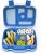 Fiambrera para niños Bentgo® Kids – Fiambrera para niños estilo Bento de 5 compartimentos a prueba de fugas – Tamaños de porción ideales para niños de 3 a 7 años – Sin BPA, apto para lavavajillas, materiales aptos para Food & Beverages (azul)