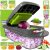 Mueller Pro-Series 10 en 1, rebanadora de verduras de 8 cuchillas, picadora de cebolla, picadora de verduras, cortadora, rebanadora de huevos con contenedor