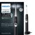 Philips Sonicare ProtectiveClean 4100 Cepillo de dientes eléctrico recargable, negro, HX6810/50