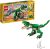 LEGO Creator Mighty Dinosaurs 31058 Build It Yourself Dinosaur Set, Create a Pterodactyl, Triceratops and T Rex Toy (174 piezas)