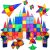 PicassoTiles – Juego de 100 piezas de 100 piezas de azulejos de construcción magnéticos, bloques de construcción 3D magnéticos transparentes, tableros de construcción, creatividad más allá de la imaginación, inspirador, recreativo, educativo convencional