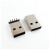Conector Hembra USB 2.0 pines de 90 grados