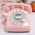 Telefono Glodeals Rosa Estilo Retro Antiguo De 1960