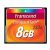 Transcend 8gb Tarjeta De Memoria Compactflash 133x (ts8gcf13