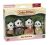 Familia Calico Critters Familia Conejo Y Panda (f)