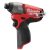 Sólo Milwaukee 2453-20 M12 Combustible 1/4 Hex Impacto Herra