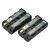 Dsteâ® 2x Np-f550 Batería + Dc01 Viaje Y El Adaptador De Car