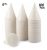 [100 Pack] 6 Oz. Papel Blanco De Nieve Cono Copas, Ceras Des