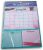 Colorido Calendario De Pared Con Dibujos Mensual Espiral 202