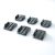 Shinedaâ® Adhesive Mounts Para Gopro, 3 + 3 Curvas Planas So