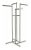 Ropa Rack – Cromo De 4 Vías En Rack, Blade De Altura Ajustab