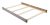 Rieles De Tamaño Completo Kit De Conversión De Cama Para Cun