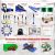 Gentle Booms Sports Ninja Warrior Line Obstacle Course Kit D