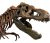 Edu-juguetes T-rex Esqueleto 36 Escala Réplica Modelo | Mon