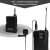Sistema De Micrófono Xb-703h Uhf Omnidireccional Mono Dual,