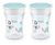 Nuk Evolución 360 Copa 8 Oz, 2-pack