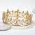 Sweetv Royal King Corona Hombres – Metal Príncipe Coronas Y