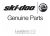 Ski-doo Nueva Oem Modular 3 Casco Negro No Anti-niebla De Do