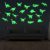 45 Pc Dinosaurios Luminoso Pegatinas De Pared, 3d Glow In Da