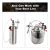 Mrbrew Barril Cargador Dispensador, Mini 0-60 Psi Regulador