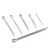 Glarks 150pcs Acero Inoxidable 304 Chaveta Sujetador Llave F
