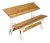 2x4basics 90110onlmi 90110 Unión Superior Benchtable, Patio