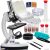 Play22 Microscopio Para Niños 50 Pcs – 120x – 1200x Para Mic