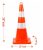 Conos Del Tráfico 28 ” Pulgadas Con 6 Piezas Reflectantes C