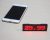 Coolbird Led Rojo Etiqueta De Nombre, Recargable Inalámbrico