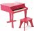 Hape Feliz Piano De Cola En Rosa Del Niño Del Instrumento Mu