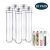 45 Ml De Plástico Transparente Tubos De Ensayo Con Gorras, A