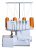 Maquina De Coser Over Lock De Hilos Envio Gratis