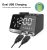 Reloj Despertador 2 Puerto Usb Carga,altavoz Bluetooth,radio