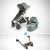 Uppababy Vista V2 Cochecito – Emmett (verde Melange / Plata