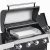 Pancha Comal A. Inox Para Asadores Carbón O Gas 45 X 31 Cm