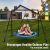 Trekassy 440lbs Swing Set Con 40 Pulgadas Plato Árbol Swing,
