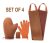 4 Paquete De Autobronceado Mitt Aplicador Kit, Con Self Tan